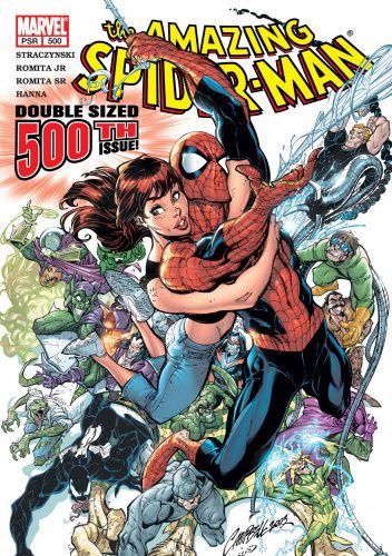 Okładki książek z cyklu Amazing Spider-Man (1999)