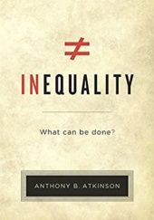 Okładka książki Inequality: What Can Be Done? Anthony Atkinson