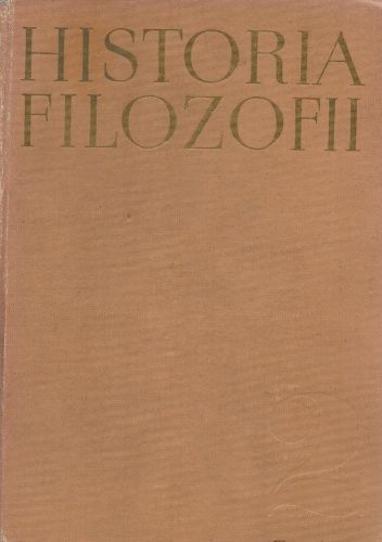 Okładki książek z cyklu Historia Filozofii (Instytut Filozofii Akademii Nauk ZSRR)