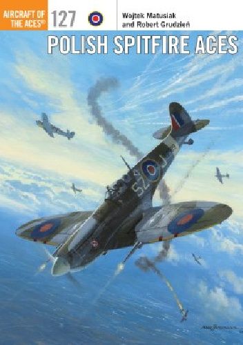 Okładki książek z serii Aircraft of the Aces