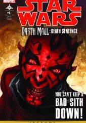 Okładka książki Star Wars: Darth Maul - Death Sentence (2012) #1 Tom Taylor