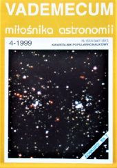 Okładka książki Vademecum Miłośnika Astronomii 4/1999 Mirosław Brzozowski