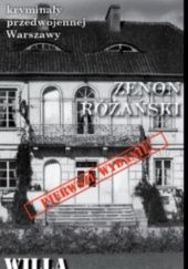 Okładka książki Willa grozy Zenon Różański