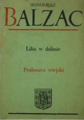 Okładka książki Proboszcz wiejski Honoré de Balzac