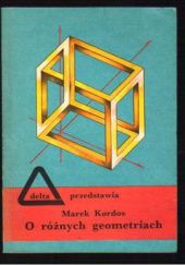 Okładka książki O rożnych geometriach Marek Kordos