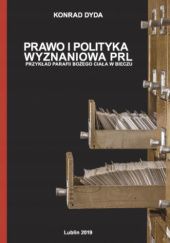Okładka książki Prawo i Polityka Wyznaniowa PRL Konrad Dyda