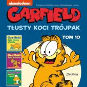 Okładka książki Garfield. Tłusty koci trójpak. Tom 10