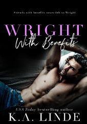 Okładka książki Wright with Benefits K.A. Linde