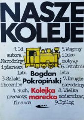 Okładka książki Kolejka marecka Bogdan Pokropiński