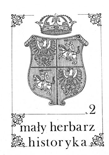 Okładki książek z cyklu Mały herbarz historyka