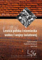 Okładka książki Lewica polska i niemiecka wobec I wojny światowej praca zbiorowa