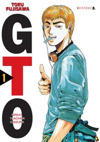 Okładki książek z cyklu GTO: Great Teacher Onizuka