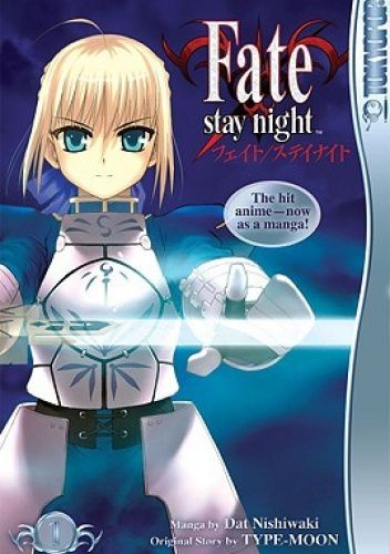 Okładki książek z cyklu Fate/Stay Night