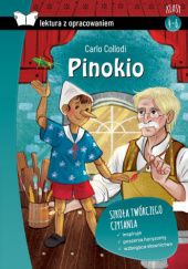 Okładka książki Pinokio. Z opracowaniem. Oprawa miękka Carlo Collodi