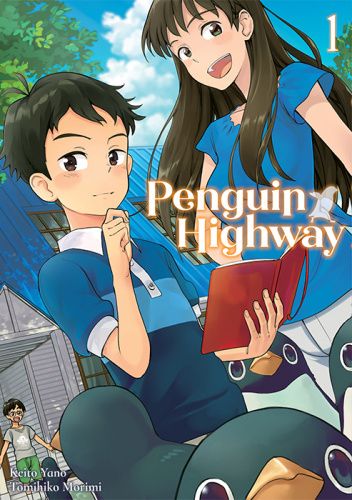 Okładki książek z cyklu Penguin Highway