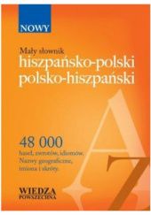 Okładka książki mały słownik hiszpańsko polski Barbara Jardel, Antonio Marti Marca, Juan Marti Marka