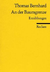 Okładka książki An der Baumgrenze Thomas Bernhard