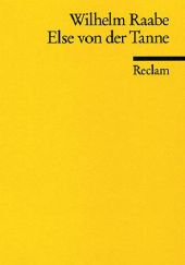 Okładka książki Else von der Tanne Wilhelm Raabe