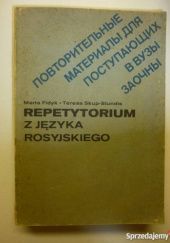 Okładka książki Repetytorium z języka rosyjskiego Marta Fidyk, Teresa Skup-Stundis