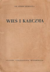Okładka książki Wieś i karczma Józef Burszta