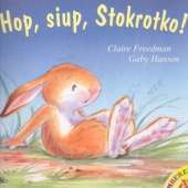 Okładka książki Hop, siup, Stokrotko! Claire Freedman, Gaby Hansen