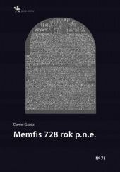 Okładka książki Memfis 728 rok p.n.e. Daniel Gazda
