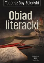 Okładka książki Obiad literacki Tadeusz Boy-Żeleński