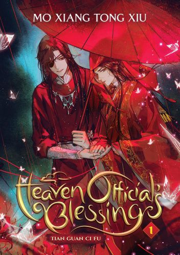 Okładki książek z cyklu Heaven Official's Blessing
