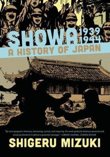 Okładki książek z cyklu Showa: A History of Japan