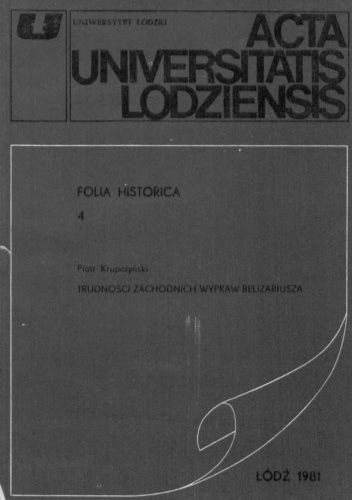 Okładki książek z cyklu Acta Universitatis Lodziensis. Folia Historica