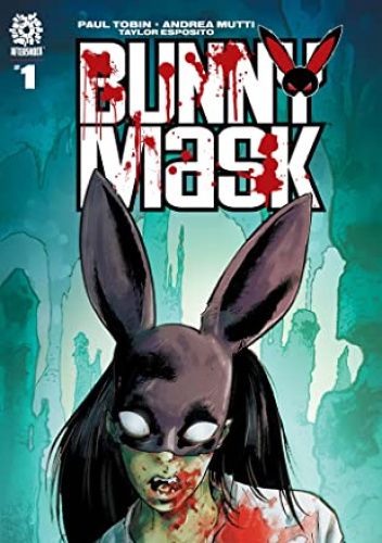 Okładki książek z cyklu Bunny Mask