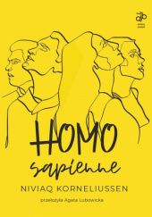 Okładka książki Homo sapienne Niviaq Korneliussen