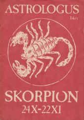 Okładka książki Skorpion 24 X - 22 XI Astrologus