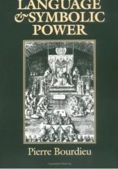Okładka książki Language and Symbolic Power Pierre Bourdieu