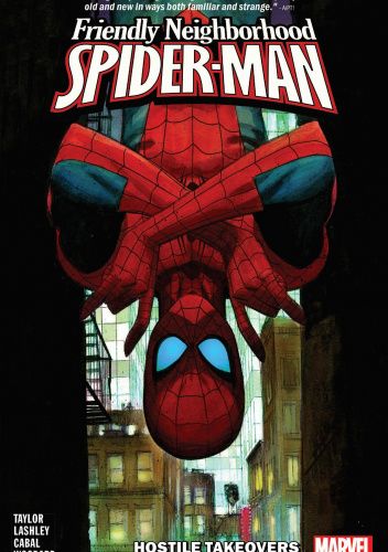 Okładki książek z cyklu Friendly Neighborhood Spider-Man (2019)