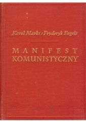 Okładka książki Manifest komunistyczny Fryderyk Engels, Karol Marks
