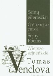 Okładka książki Wiersze sejneńskie Tomas Venclova