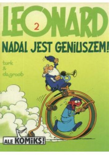 Okładki książek z cyklu Leonard