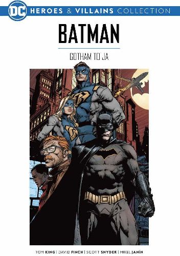 Okładki książek z cyklu Batman DC Rebirth