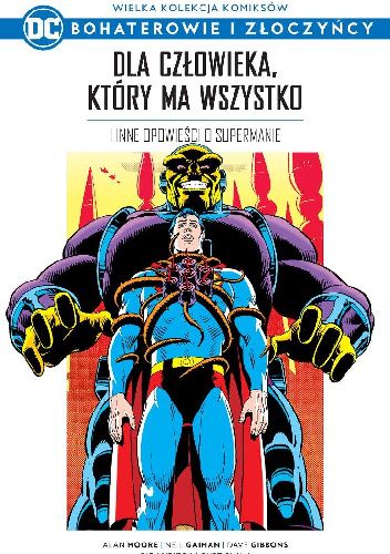Okładki książek z serii Wielka Kolekcja Komiksów DC. Bohaterowie i Złoczyńcy