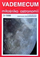 Okładka książki Vademecum Miłośnika Astronomii 3/1998 Mirosław Brzozowski