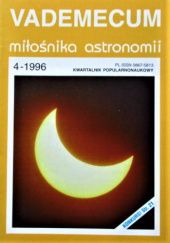 Okładka książki Vademecum Miłośnika Astronomii 4/1996 Mirosław Brzozowski