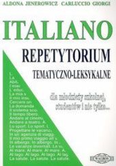 Okładka książki Italiano repetytorium tematyczno-leksykalne Carluccio Giorgi, Aldona Jenerowicz