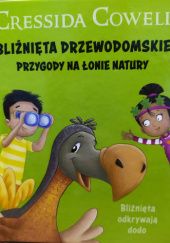 Okładka książki Bliźnięta Drzewodomskie. Przygody na łonie natury. Bliźnięta odkrywają dodo Cressida Cowell, Artful Doodler