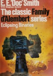 Okładka książki Eclipsing Binaries Stephen Goldin, Edward Elmer Smith