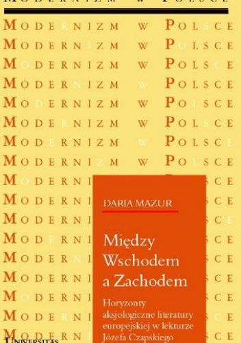 Okładki książek z serii Modernizm w Polsce