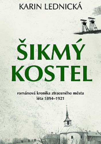 Okładki książek z cyklu Šikmý kostel