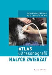 Okładka książki Atlas ultrasonografii małych zwierząt Marc-Andre D'Anjou, dominique penninck