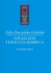 Okładka książki Socjalizm i kwestia kobieca Zofia Emilja Daszyńska - Golińska