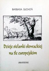 Okładka książki Dzieje sielanki słowackiej na tle europejskim Barbara Suchoń-Chmiel